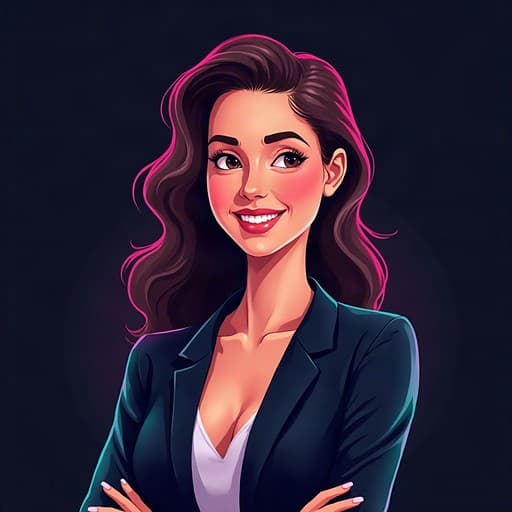 Oksana Tkachenko — illustrated portrait